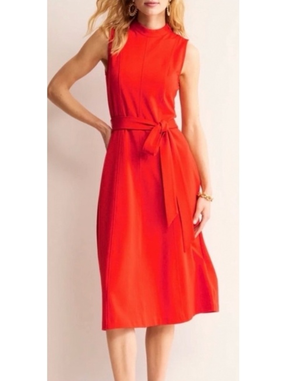 Boden Nicola High Neck Ponte Dress 12R